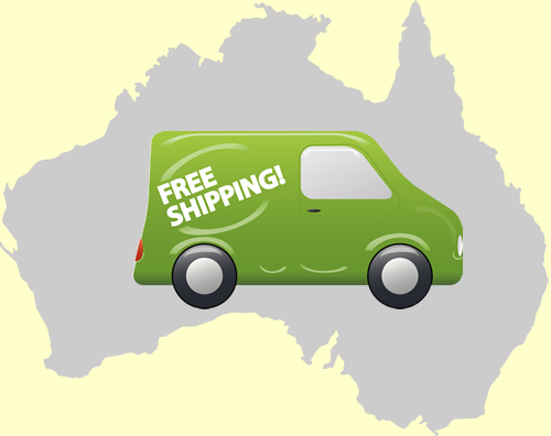 Slider main picture for Free Shipping in Australia wide
